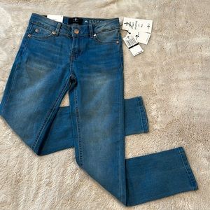 NWT 7 for all mankind skinny jeans